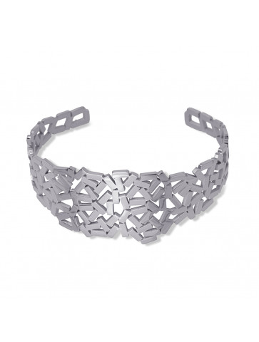 Rigid bracelet- geometric design