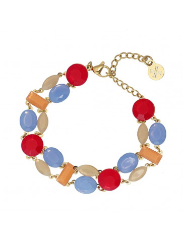Color stone bracelet
