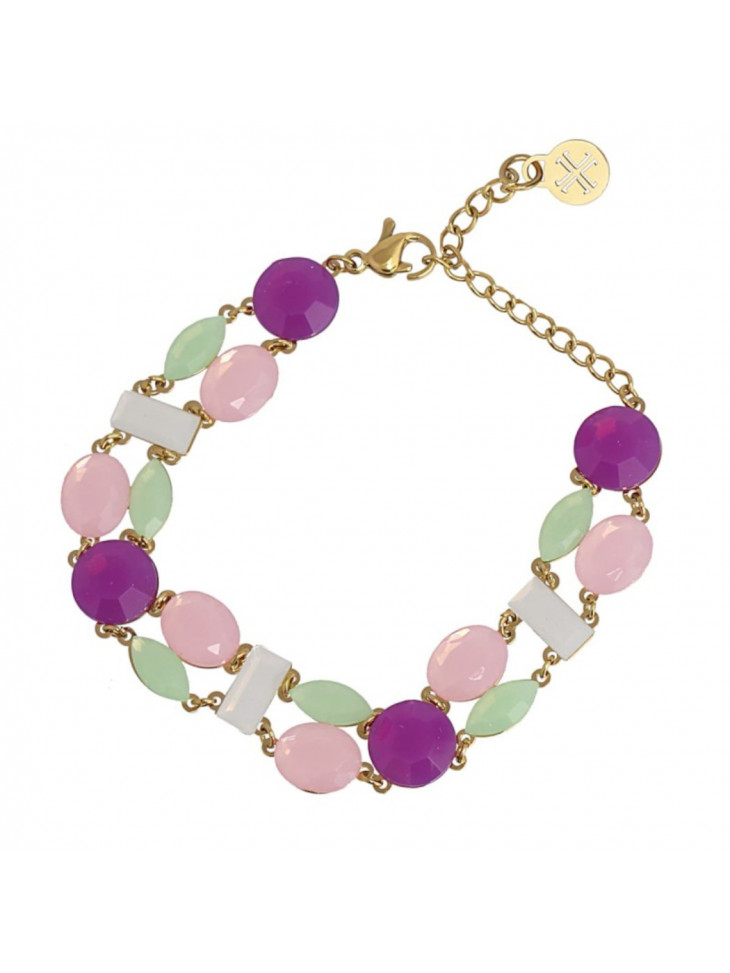 Color stone bracelet