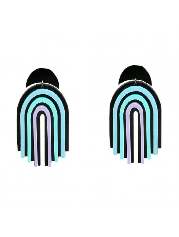 Rainbow – Plexiglass earrings