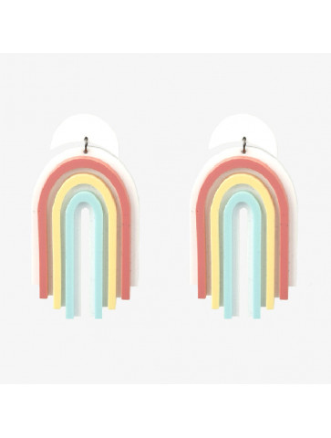 Rainbow – Plexiglass earrings