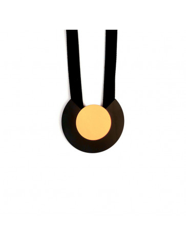 Plexiglass necklace - Horseshoe - CΙRCLE