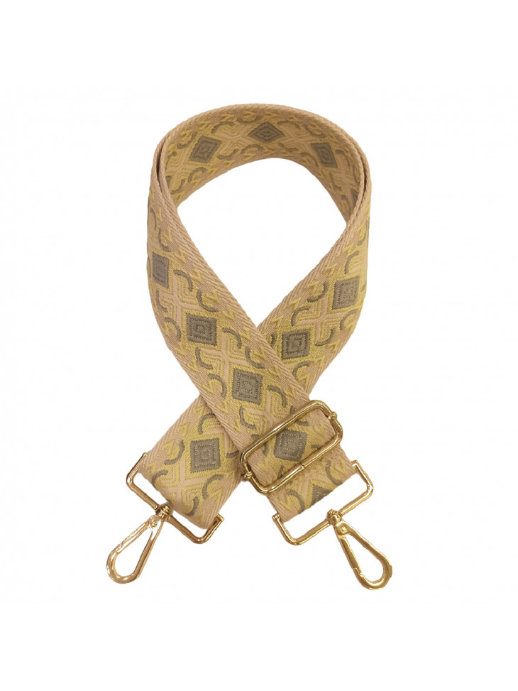 Bag strap - yellow-grey Bag strap - yellow-grey