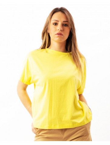 Short Sleeve Blouse -Yellow