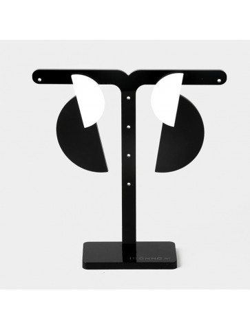 Plexiglass Semicircular earrings - ARC MIRRORS