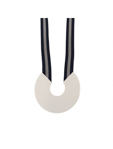 Horseshoe - Plexiglass Necklace - Ribbon