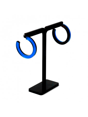 Plexiglass Hoops Earrings