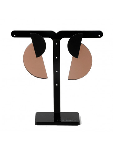 ARC MIRRORS - Plexiglass Mirror -Semicircular earrings
