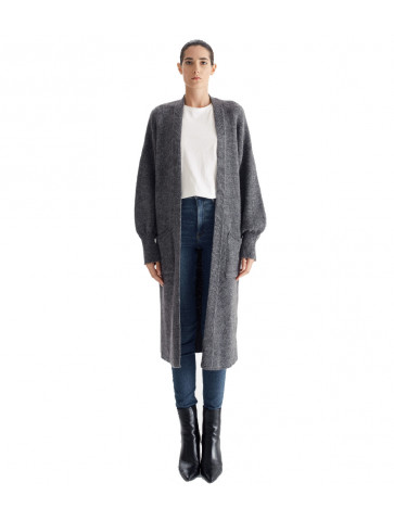 Long sleeve gray cardigan