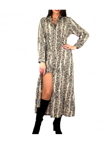 Camisole-Snake print dress