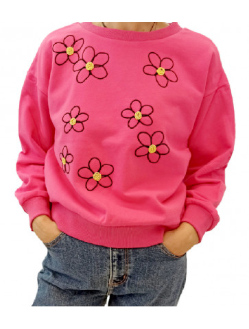 Sweatshirt -flowers