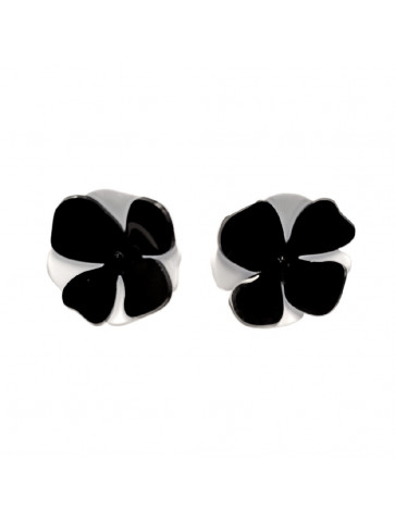 XL Plexiglass earrings-Flower