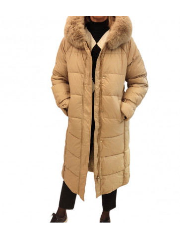 Long jacket - hood that - detachable fur