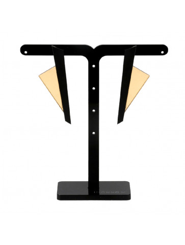 Earrings-Gold  Arrow - Mirror - PlexiGlass