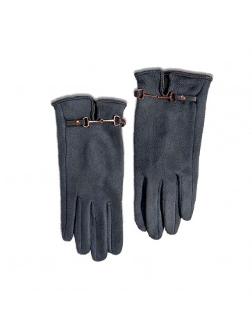 Gloves - gold buckle