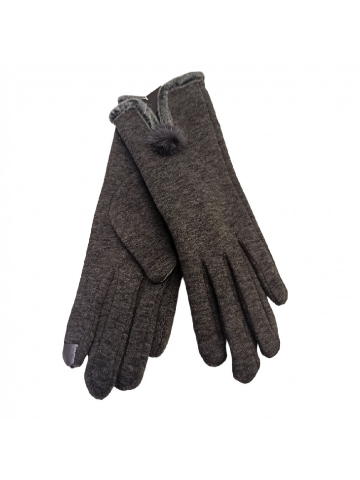 Gloves - fur tassel