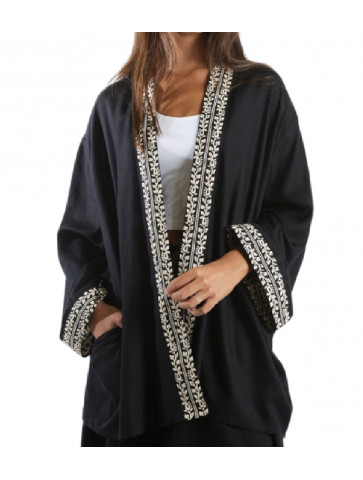 Jacket - Kimono - ethnic motif print