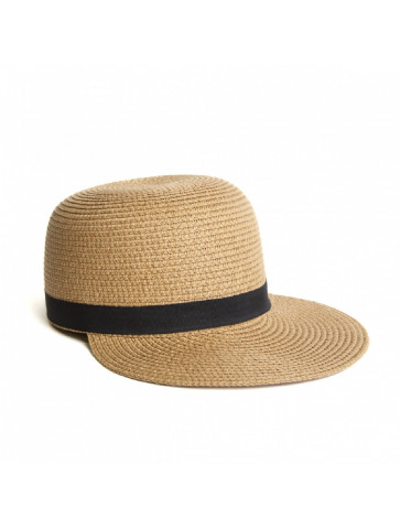 Καπέλο- γείσο -raffia style material