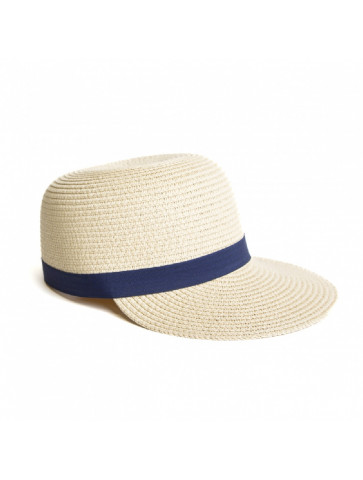 Καπέλο- γείσο -raffia style material