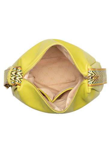 Γυναικεία τσάντα ώμου της NOBO, με πολύχρωμο ιμάντα.