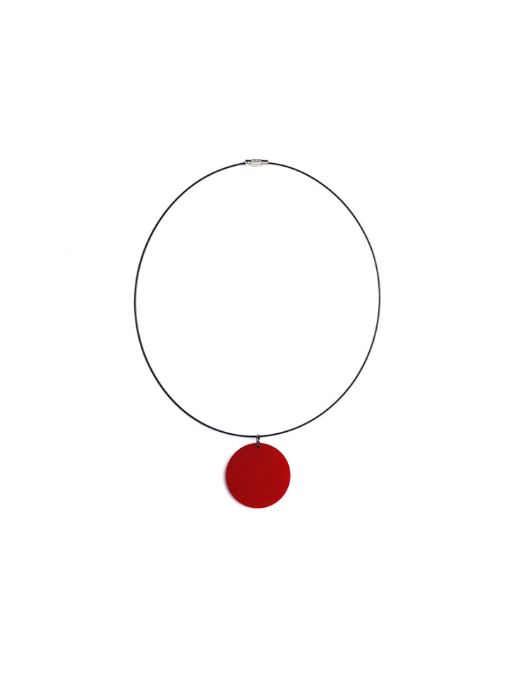 CIRCLE - Plexiglass Necklace