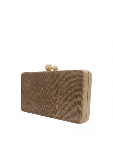 Evening bag-clutch-corduroy