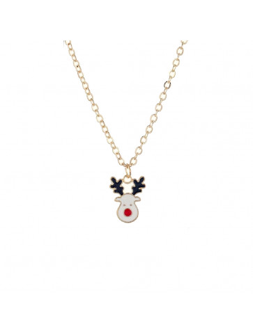 Pendant Charm - stainless steel - Reindeer