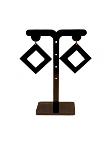 Plexiglass Earrings - Geometric Design