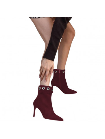 Women's suede ankle boots