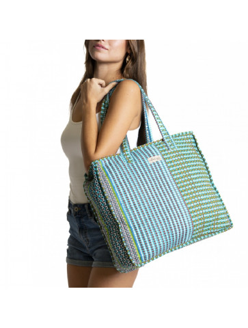 Beach Bag - Cotton - Ethnic print