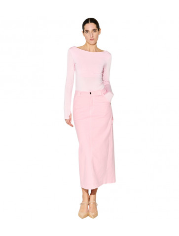 Long cotton skirt