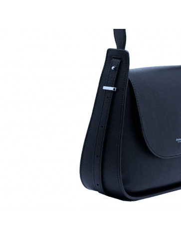 Women's shoulder leather-like bag