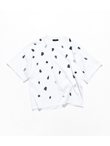 Women's T-Shirt -Cotton-Mirrors-Oversized