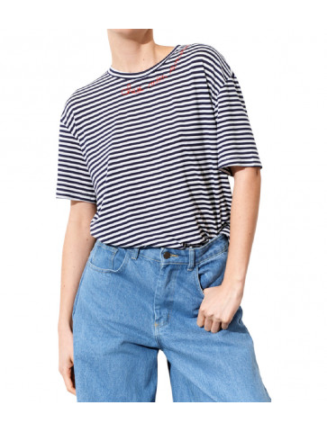 Women's T-shirt - Viscose - striped design