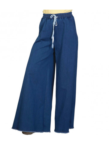 Women's Cotton Jeans - Loose Fit