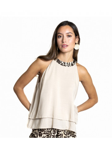 Women's Blouse - Viscose - Loose Fit