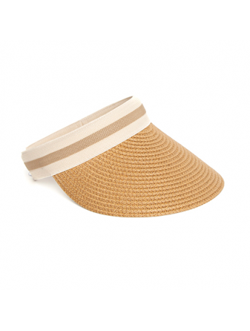 Visor with two tone band
