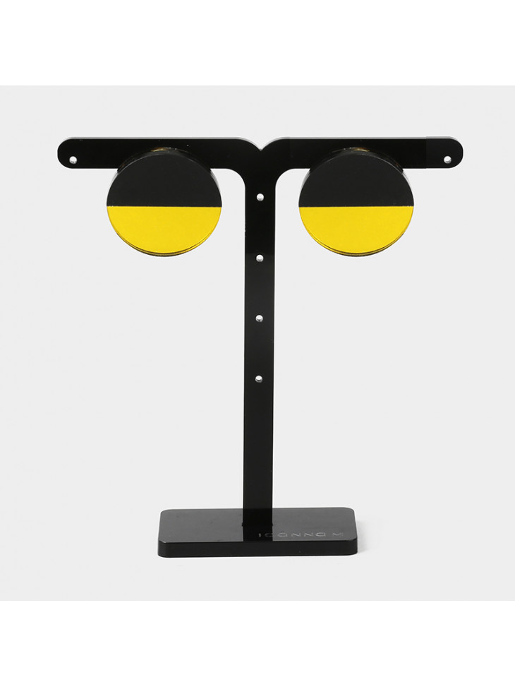 DIVIDED - Plexiglass - Black / Yellow DIVIDED - Plexiglass - Black / Yellow