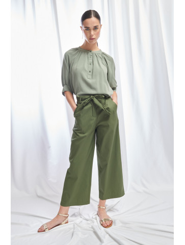 POPLIN COULICE TROUSERS