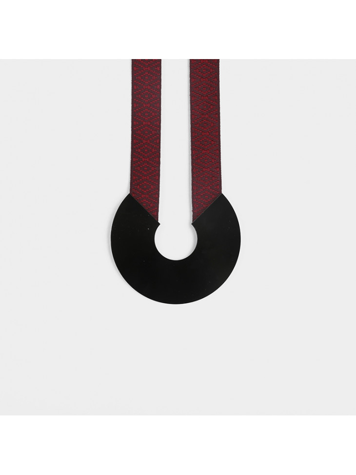 Horseshoe - Plexiglass necklace Horseshoe - Plexiglass necklace