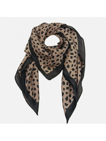 Square handkerchief - leopard print