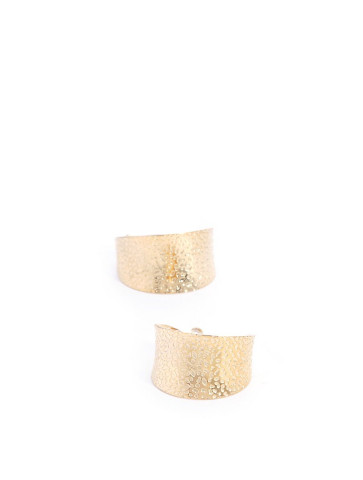 Hoop earrings - gold color
