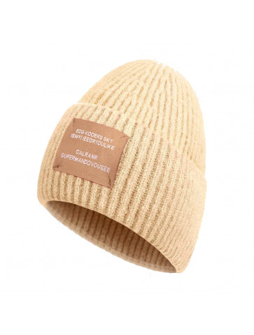 Cap - Plain - plain knit