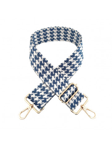 Bag strap - pied-de-coq