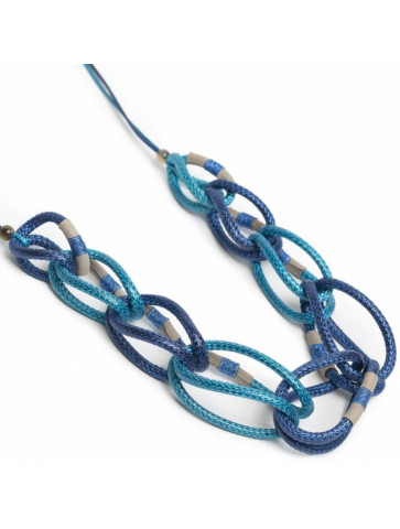 Long, adjustable multi-cord necklace
